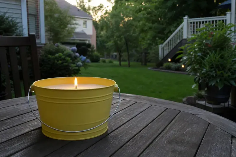 Citronella plants and candles are different Citronella plants and candles are different