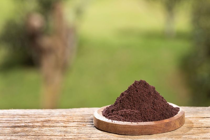 Coffee grounds are not a proven mole repellent
