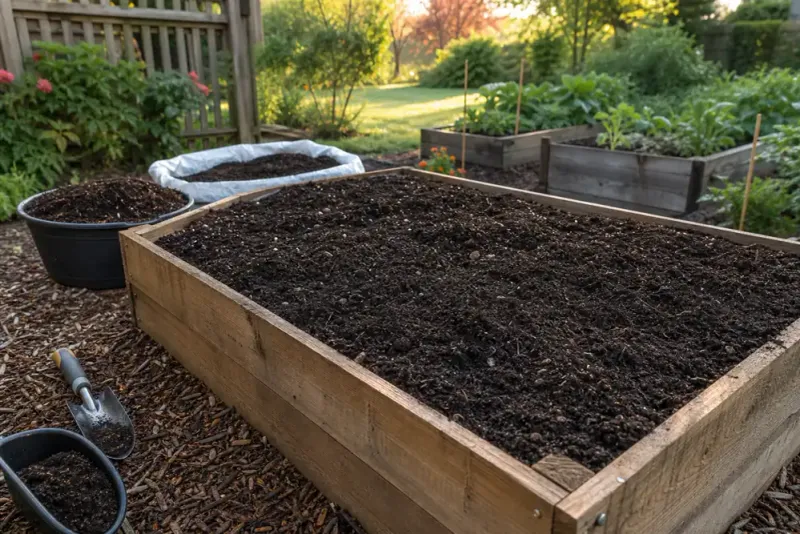 Compost supports soil, but it is not a targeted cure