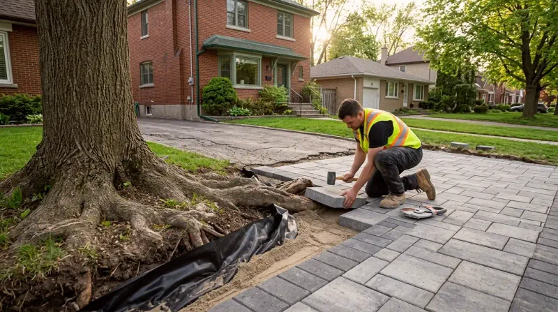 Do not cut a substantial root before getting an on-site assessment