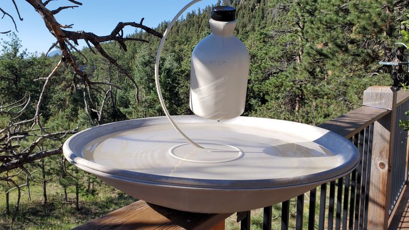 Dripper Bath from a Recycled Jug