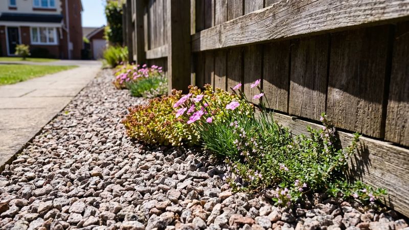 First, check the fence line’s light and drainage