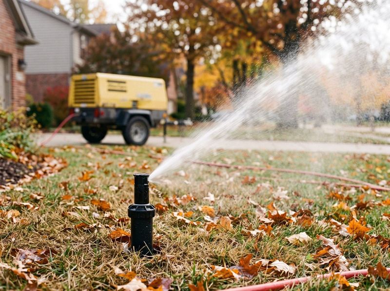 Follow a separate plan for built-in irrigation