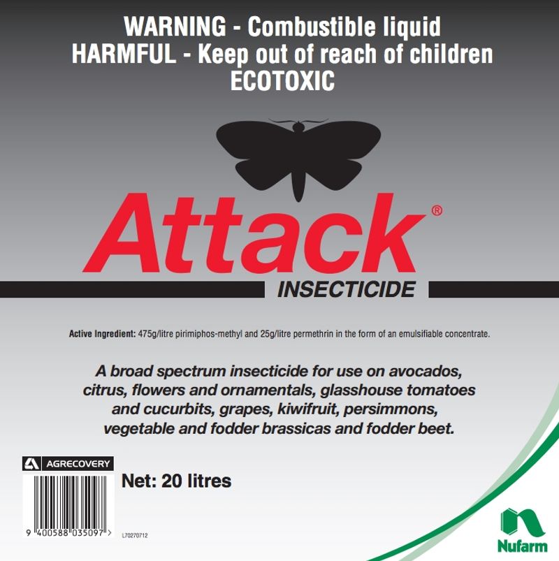Follow the label if you consider a pesticide