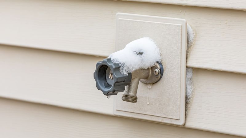 Give a frost-proof faucet room to drain