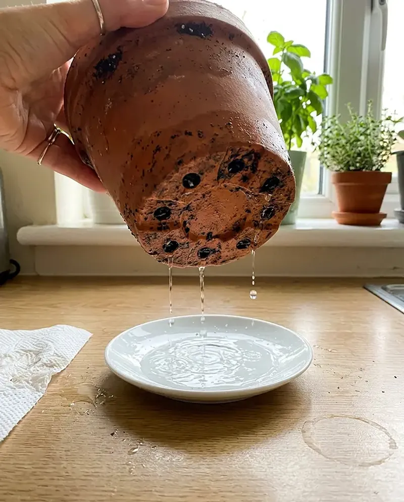 Give roots a pot that drains freely
