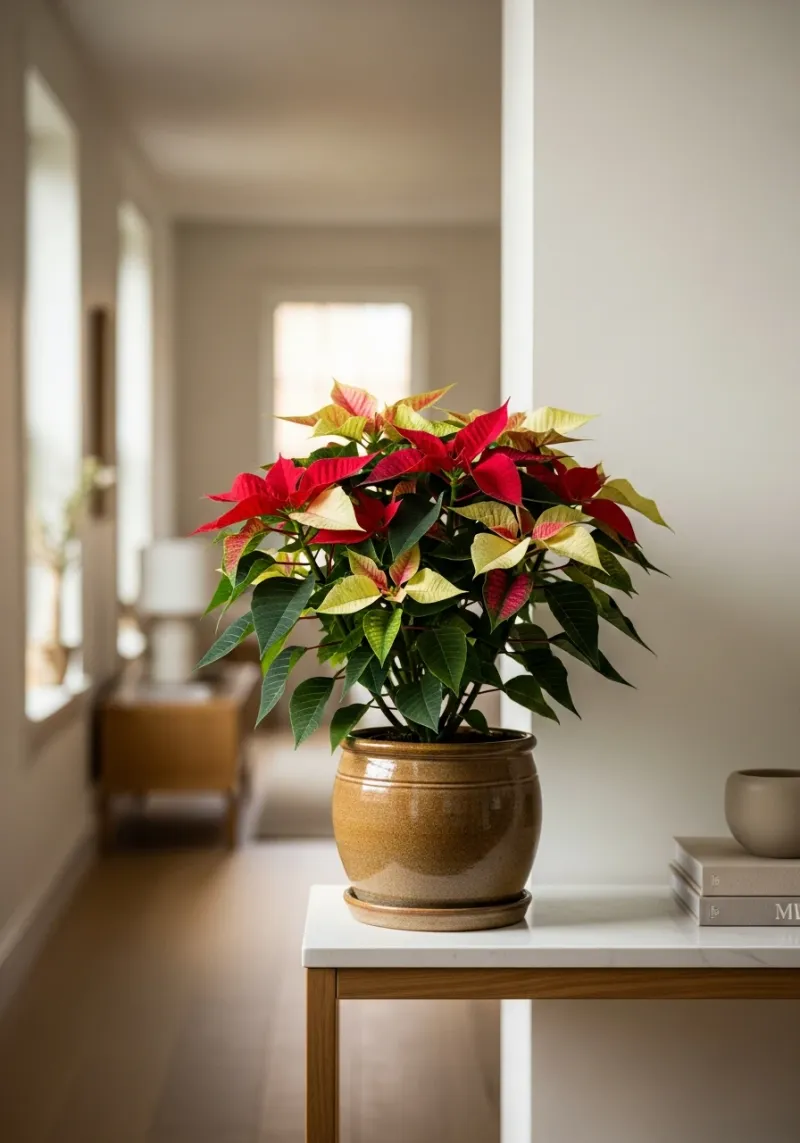 Give the plant long, uninterrupted nights and bright days