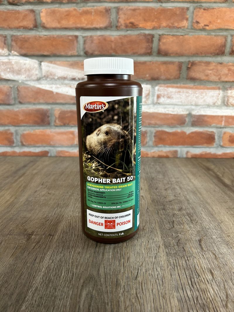Gopher bait and rat or mouse bait are not interchangeable Gopher bait and rat or mouse bait are not interchangeable
