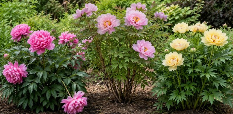 Identify the peony type before pruning