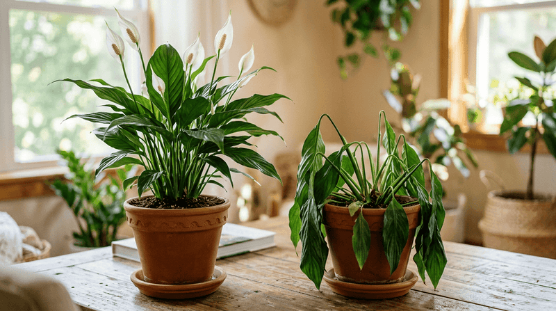 If the mix is wet, investigate instead of watering