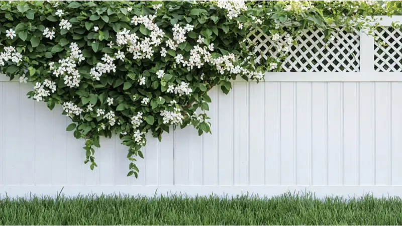Inspect the fence before planting Inspect the fence before planting