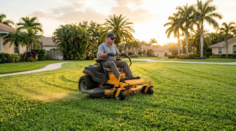 Keep Mowing From Moving Diseased Turf