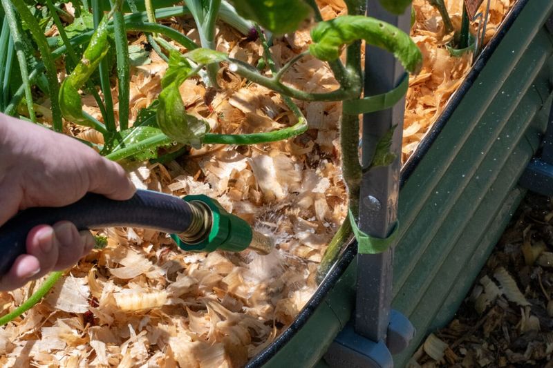 Keep soil moisture more even Keep soil moisture more even