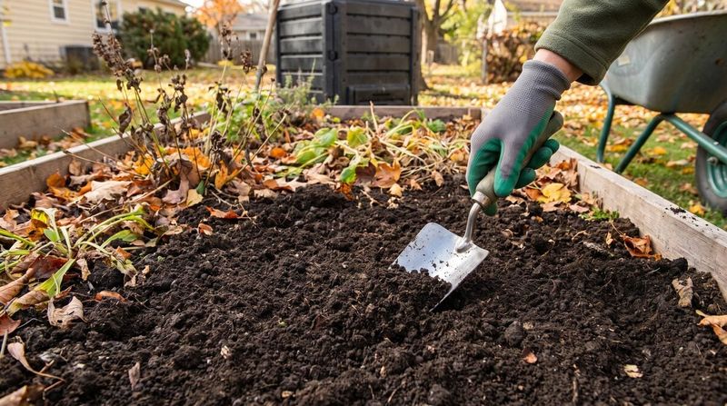 Keep surface mulch distinct from soil amendments
