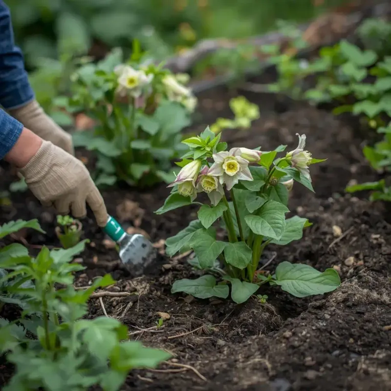 Keep the crown uncovered when planting Keep the crown uncovered when planting
