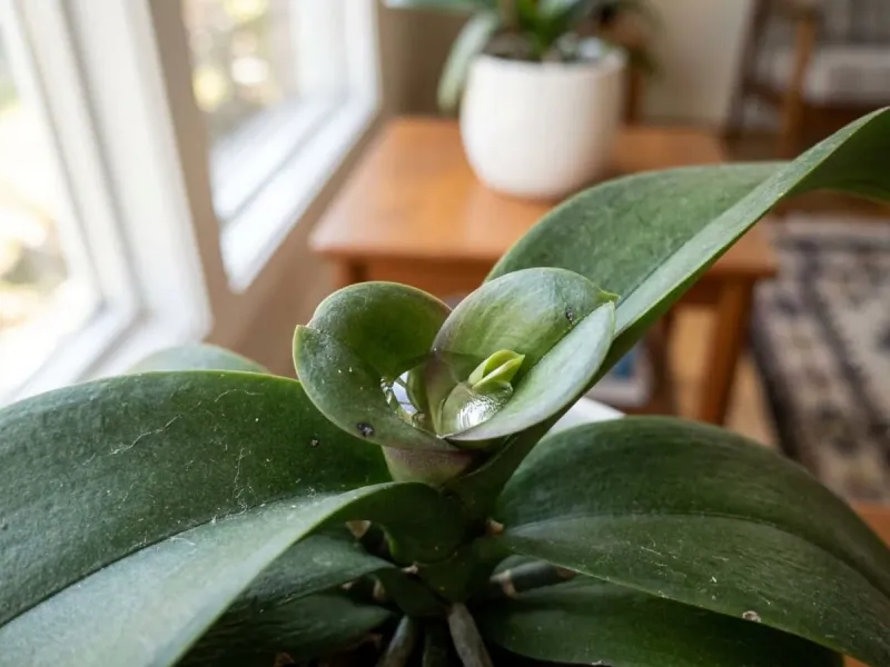 Keep water out of buds and sheaths