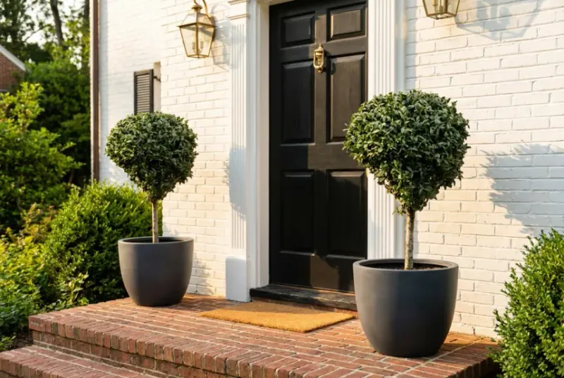 Living Topiary for an Entryway