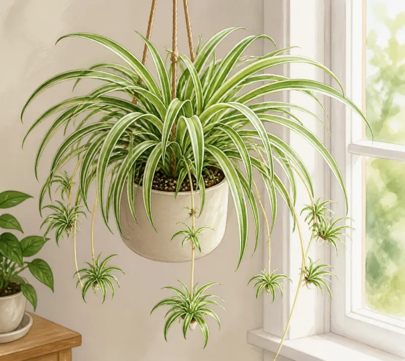 Move the plant out of hot, dry airflow