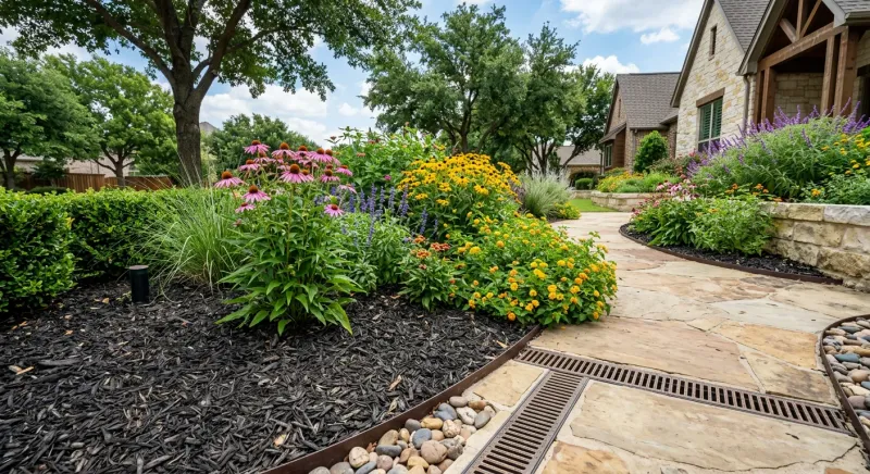 Mulch helps when depth and timing fit the bed
