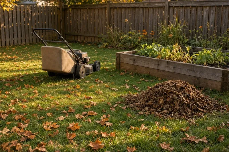 Mulch only what the lawn can handle Mulch only what the lawn can handle