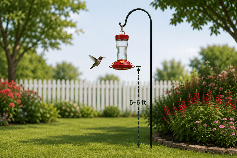 Offer a visible, sheltered approach