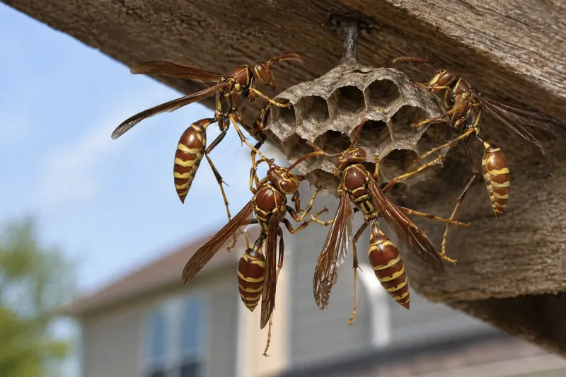 Paper Wasps and Yellowjackets