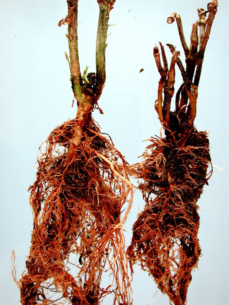Persistently wet soil raises concern about root disease