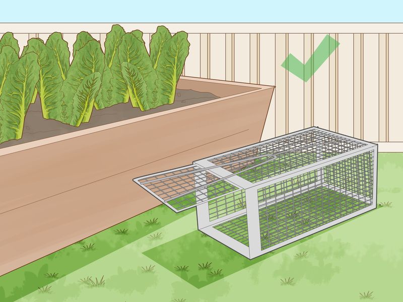 Place hardware cloth horizontally above the bulbs