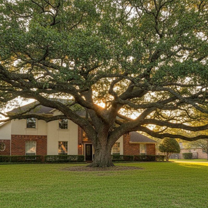 Plan for a very large mature canopy