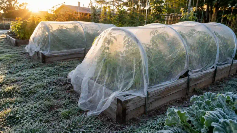 Plan for frost and winter protection by region Plan for frost and winter protection by region