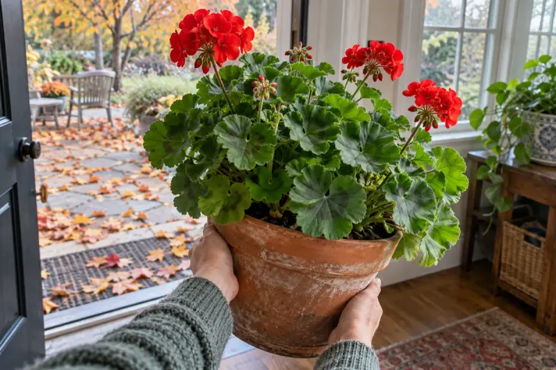 Prepare the plant before frost