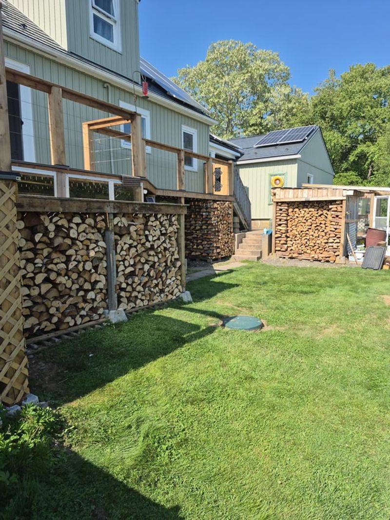 Prioritize loose boards, brush, and ground-level firewood Prioritize loose boards, brush, and ground-level firewood