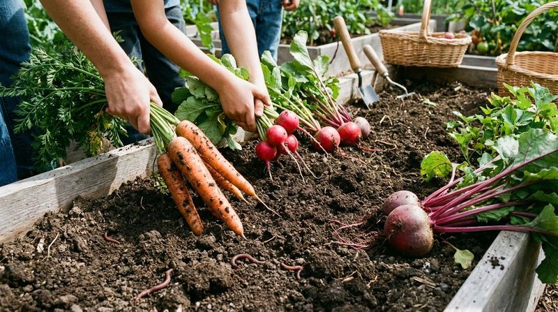 Radishes and Carrots