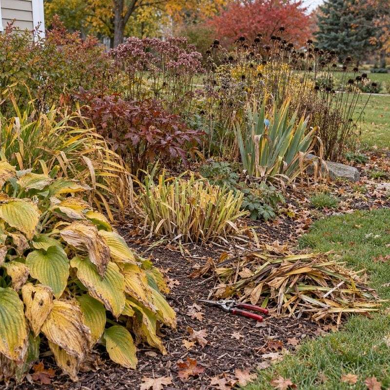Remove dead leaves from around the crown Remove dead leaves from around the crown