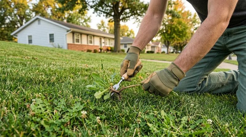 Remove weeds before you plant
