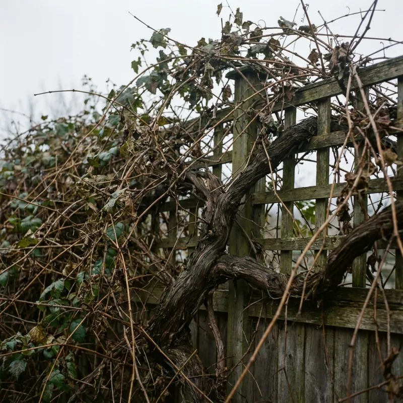 Renovate overgrown vines without expecting an instant crop