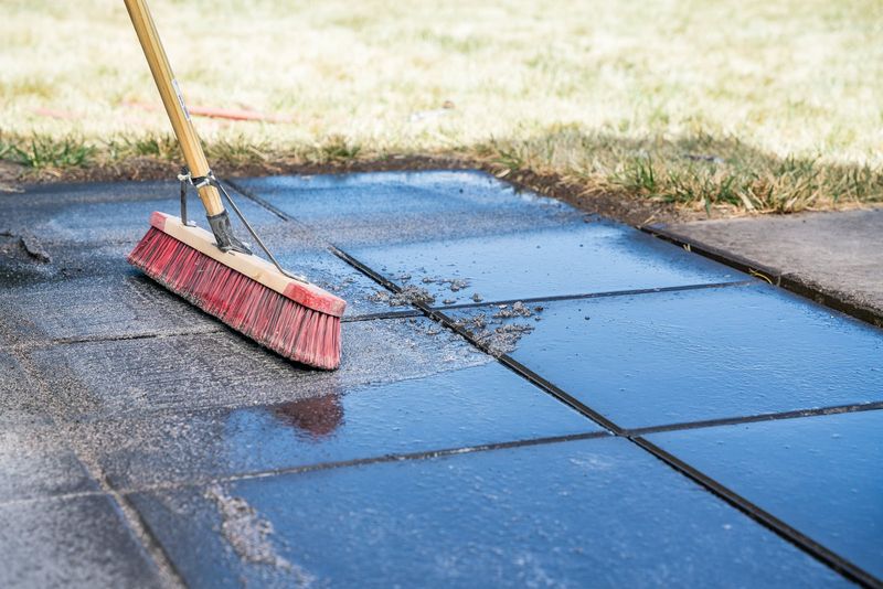 Replace joint fill when cleanup is not enough