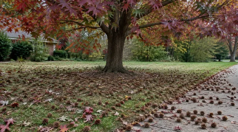 Roots and spiny fruit affect where you plant Roots and spiny fruit affect where you plant