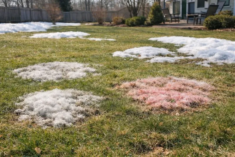 Snow mold advice varies with climate and local conditions