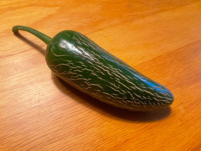 Some jalapeño corking is normal