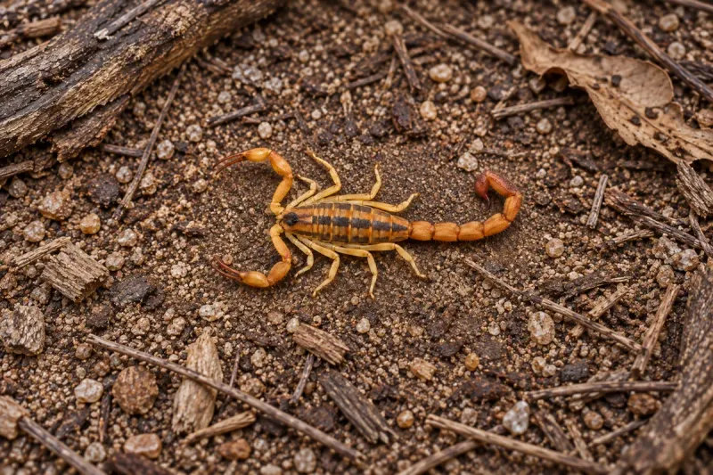 Striped Bark Scorpion