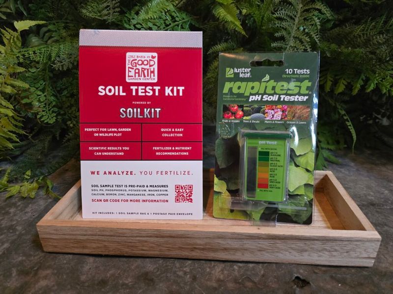 Test before adding fertilizer or pH amendments