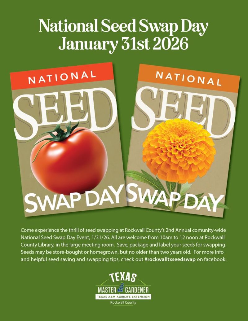 Texas Master Gardener Seed Exchanges