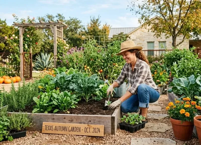Texas fall gardening has no single calendar