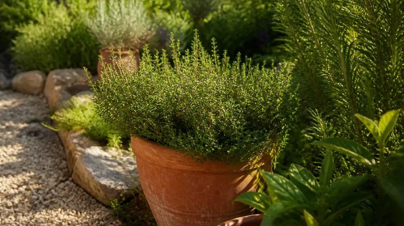 Thyme: Raised Up and Out of the Rain Thyme: Raised Up and Out of the Rain