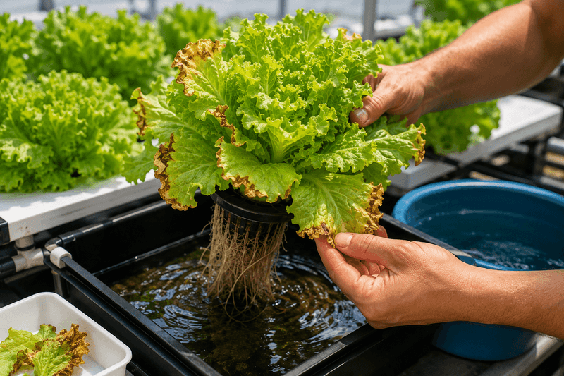 Tipburn is a calcium-delivery problem, not proof of poor soil
