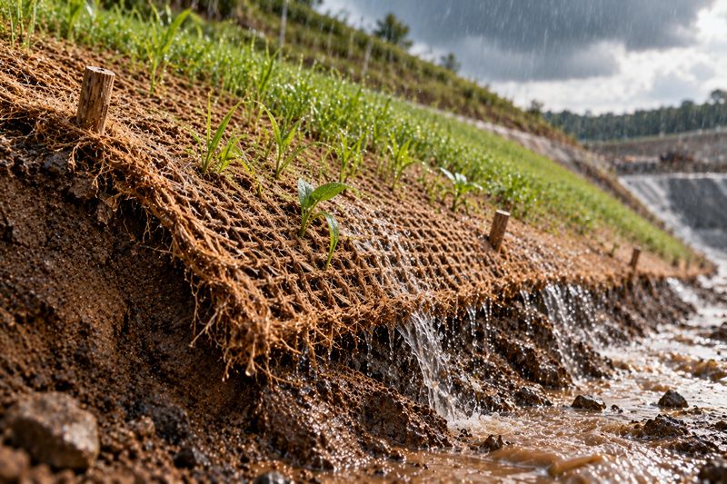 Treat serious erosion as a site problem