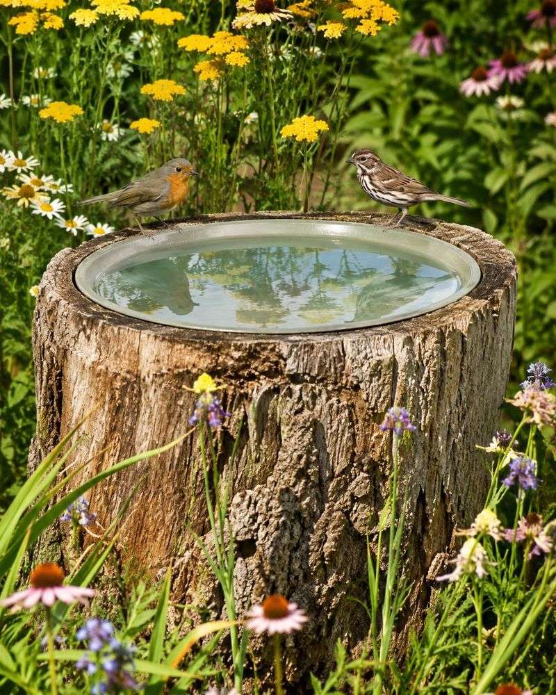 Tree Stump Basin