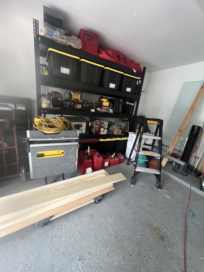 Under Workbenches and Shelving Units