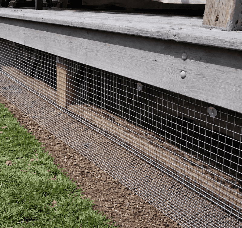 Unsealed Space Under Decks and Sheds Unsealed Space Under Decks and Sheds